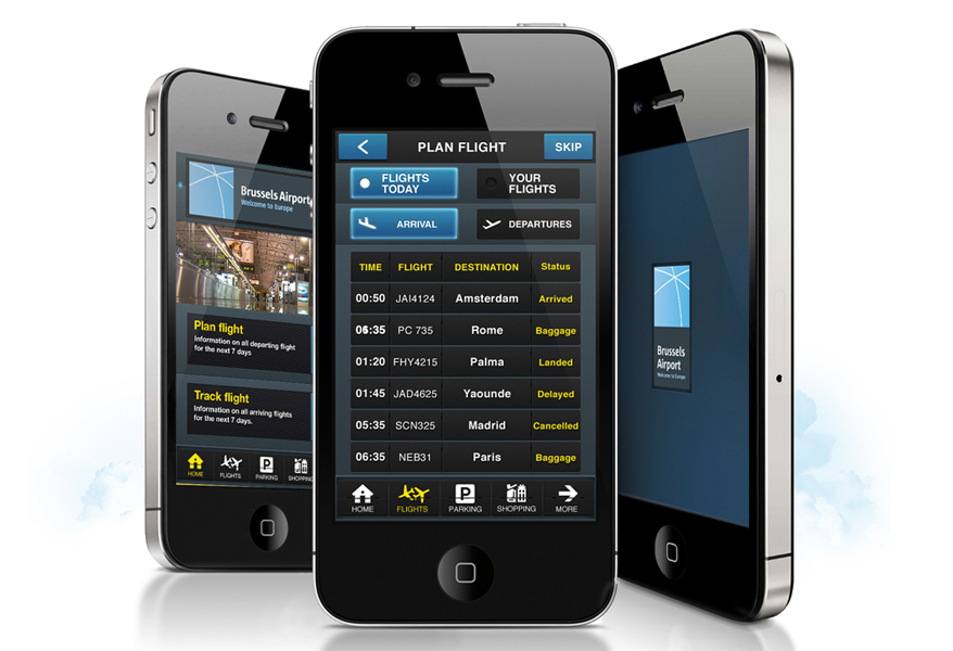 Brussels Airport Flightplan